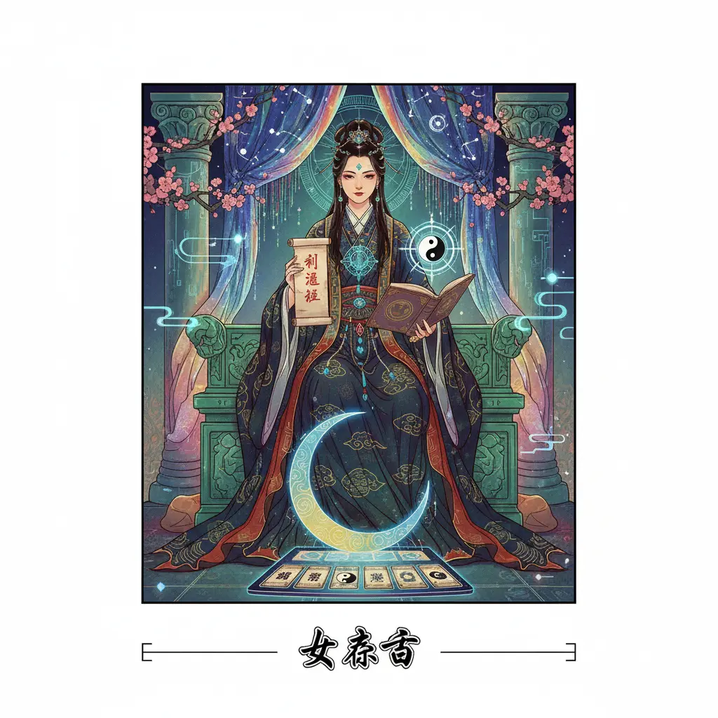 塔羅牌解讀 - 女祭司