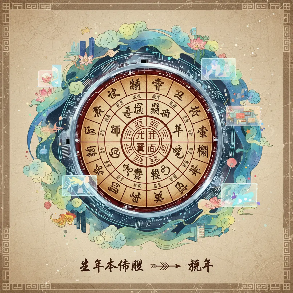 流年 - 生年本命盤