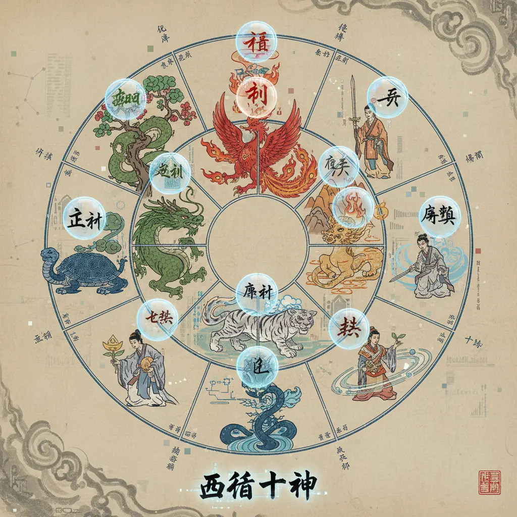 十神 - 五行