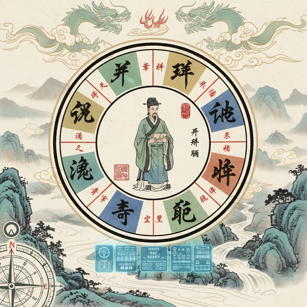 子平八字 - 八字排盤