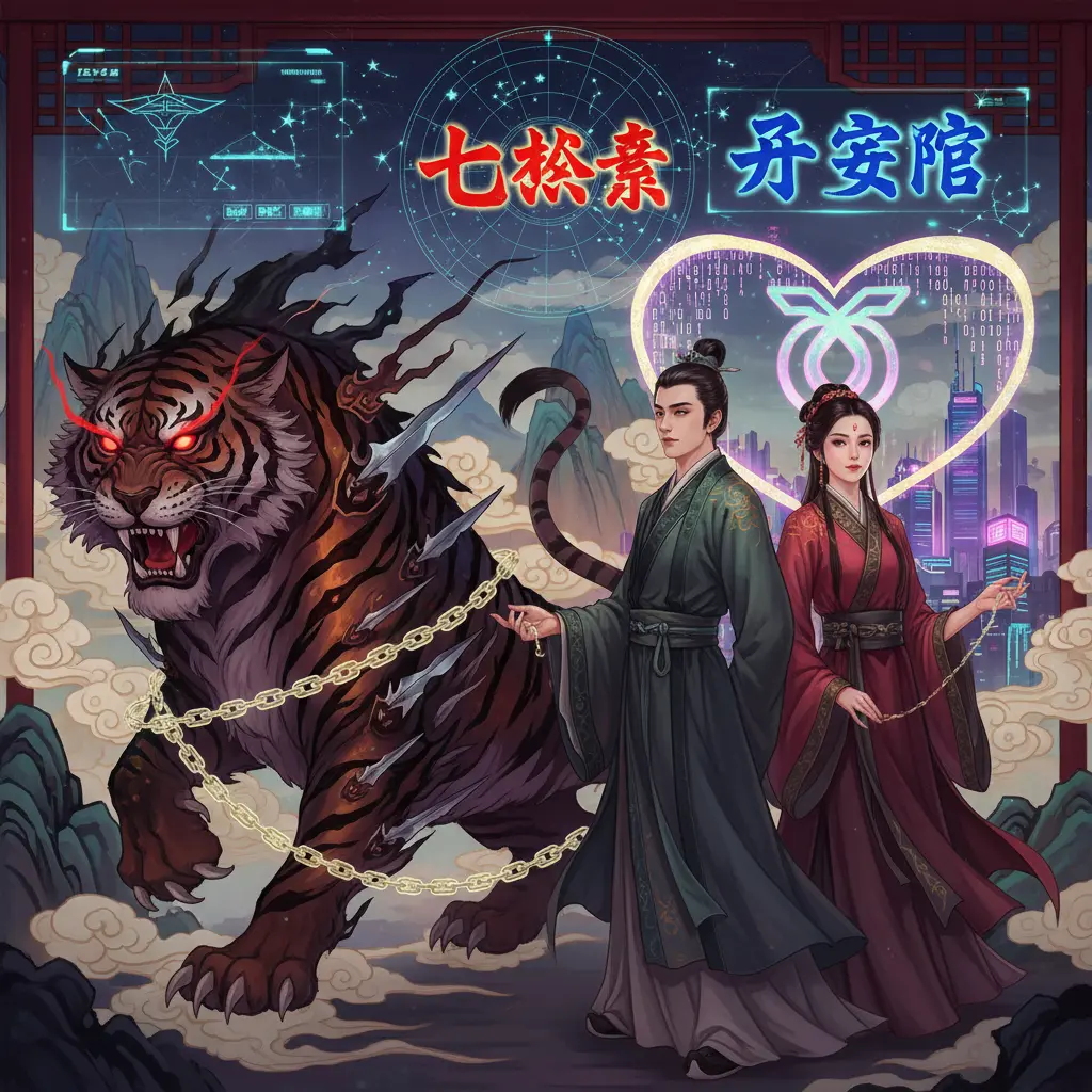 夫妻宮 - 七殺星