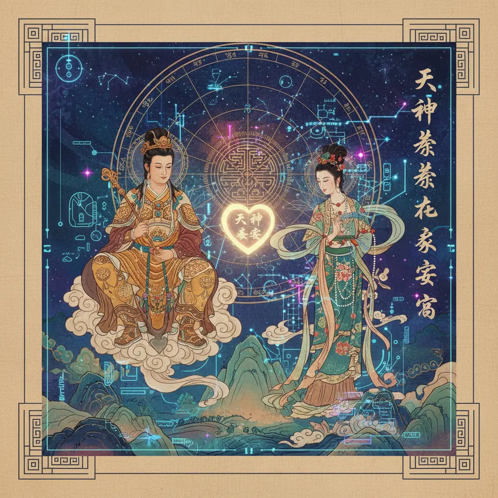 夫妻宮 - 天府星