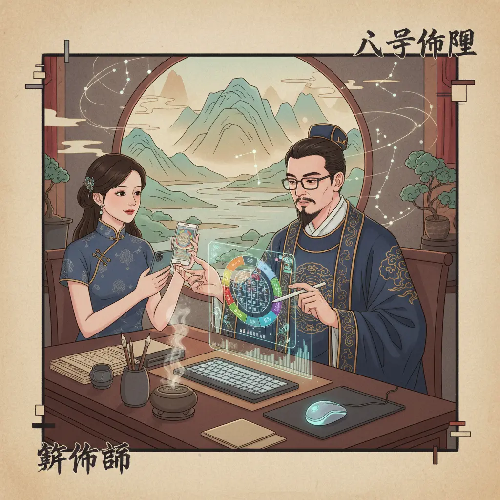 八字命盤 - 算命師