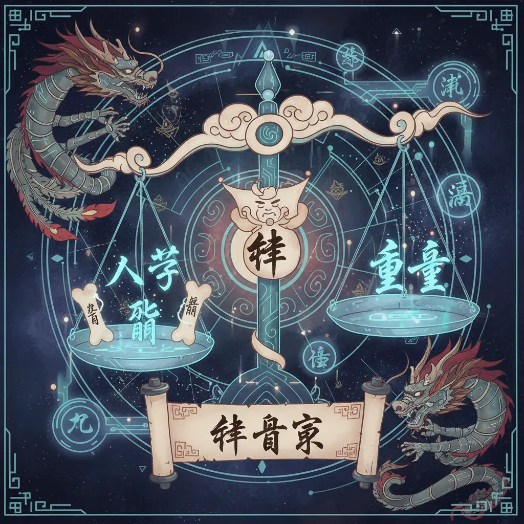 八字重量 - 秤骨歌