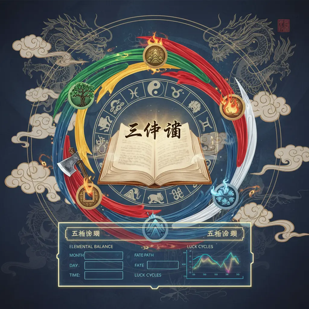 五行查詢 - 三命通會