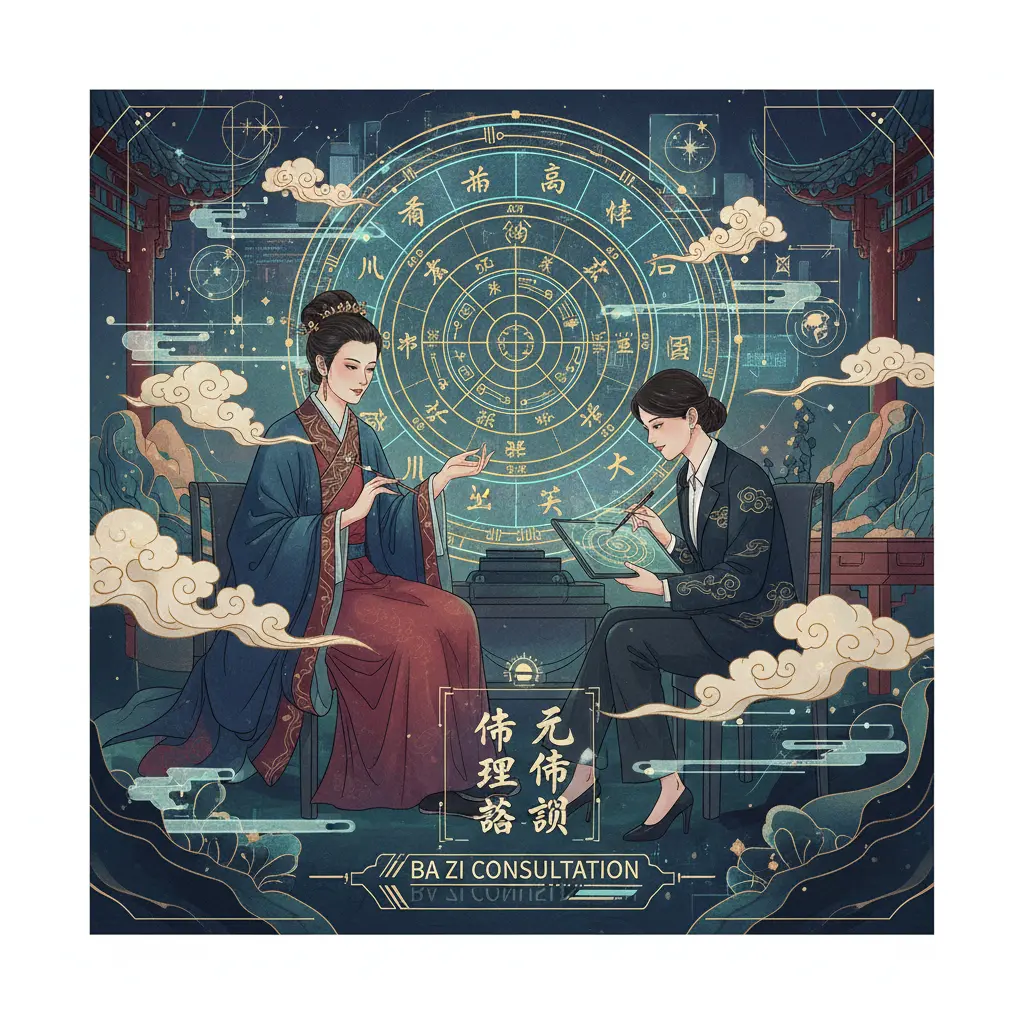 八字命盤 - 命理師諮詢