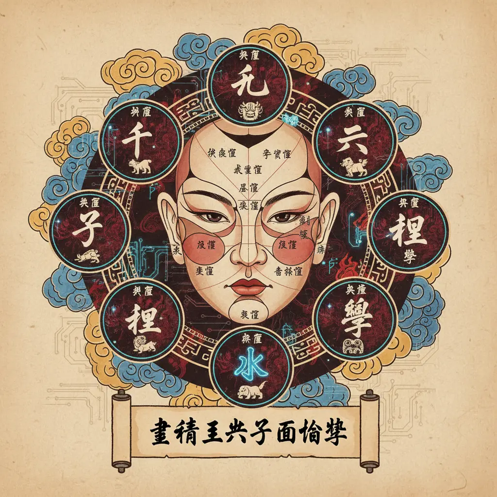 韋千里八字 - 面相學