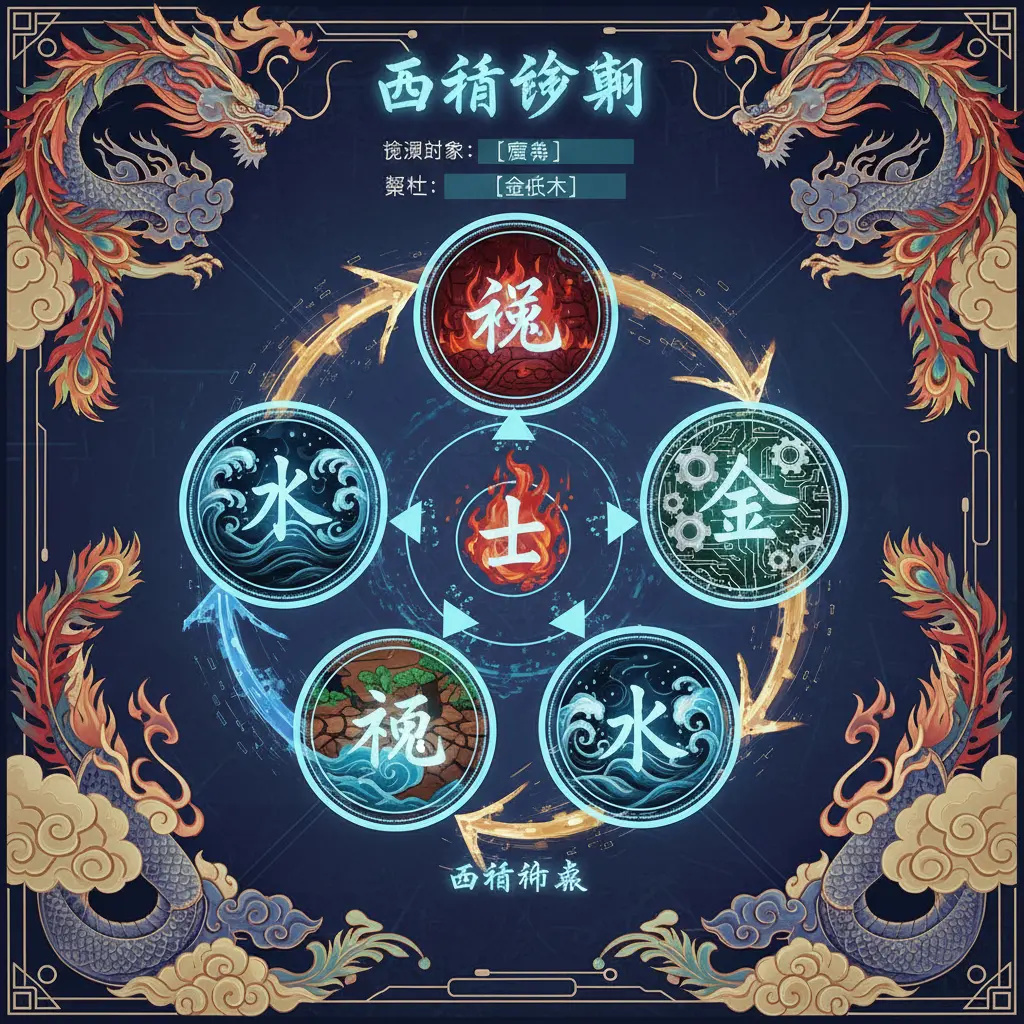 五行查詢 - 五行相剋